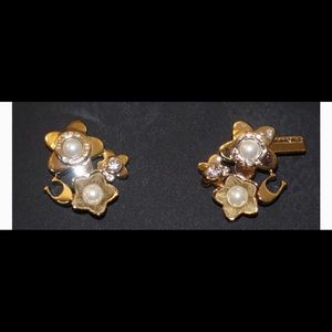 Coach Blooming Flora Cluster Earrings